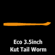 ECO 3.5″KUT TAIL WORM (エコ 3.5″カットテールワーム)