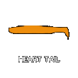 3.5”HEART TAIL (3.5”ハートテイル)